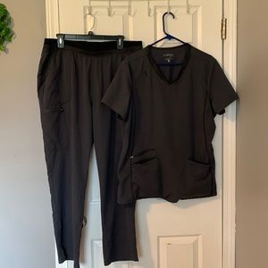 Womens XL  Scrobology Scrubs-Top and Bottom
